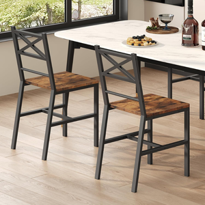 เก้าอี้รับประทานอาหารสไตล์ญี่ปุ่นย้อนยุคสำหรับร้านอาหารโรงแรมพร้อมพนักพิงตามหลักสรีรศาสตร์และกรอบโลหะประกอบง่ายจากผู้ผลิต OEM & ODM - Product Image 2