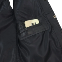 Gilet de motard Aviator, gilet de moto élégant pour hommes, cuir de qualité supérieure, personnalisable, imperméable, coupe-vent, respirant, tendance