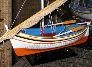 Gia Nhien Fabricant Approuver Conception Personnalisée Bas quantité minimale de commande MODÈLE DE BATEAU LUCIA EN BOIS-MODÈLE DE BATEAU EN BOIS - Product Image 5