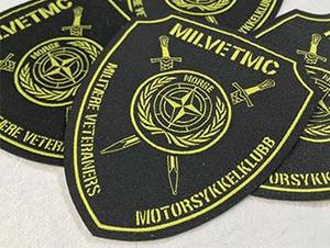 Regalos del mundo de la nación personalizada, país americano con bandera de parches bordados, etiquetas de poliéster tejidas de EE. UU., prendas de forma personalizada de Color - Product Image 5