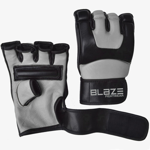 Guantes de agarre MMA de cuero de vaca de 4oz de alta calidad para entrenamiento de UFC, guantes de combate OEM personalizables, artes marciales, Boxeo - Product Image 3