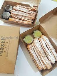 กล่องชูโร่กระดาษคราฟท์แบบใช้แล้วทิ้ง ผลิตตามสั่ง เป็นมิตรกับสิ่งแวดล้อม คุณภาพสูง เกรดอาหาร สำหรับบรรจุภัณฑ์อาหารแบบนำกลับบ้านหรือส่ง พร้อมช่องสำหรับใส่ซอส - Product Image 4