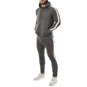 Vente en gros de pantalons larges en coton éponge pour hommes, pantalons de survêtement unis à taille élastique pour femmes, joggers décontractés pour hommes, joggers de sport brodés pour femmes - Product Image 6
