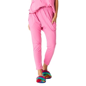 Pantalons de jogging d'entraînement de sport d'hiver unisexes en gros, pantalons de survêtement respirants 100% polyester, entrejambe tombant avec poches zippées - Product Image 2