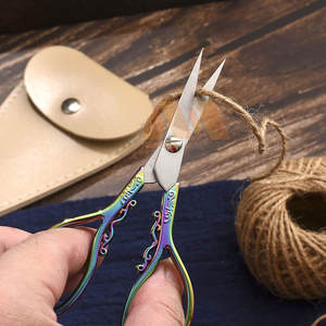 Ciseaux à cuticules fantaisie durables, en acier inoxydable de haute qualité, outil de soin des ongles, ciseaux à cuticules fantaisie professionnels - Product Image 6