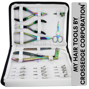 Премиум набор для удлинения микро-бусин, инструмент для прессования, нано-шарик, закрывающий и обжимной инструмент с зубчатой петлей, кольцо для среза - Product Image 6