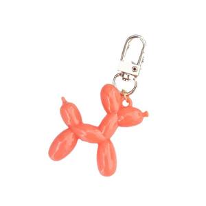 2024 अद्वितीय डिजाइन फैशन बैलून डॉग सॉफ्ट रबर डॉग कीचेन महिला बैग पेंडेंट कुंजी रिंग कीचेन - Product Image 4