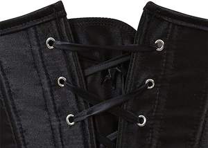 Corset pour femmes Brocart sur le buste Corset à lacets - Product Image 5