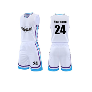 Uniforme de baloncesto de poliéster 100% personalizado para adultos Ropa deportiva al aire libre con estampado transpirable de la mejor calidad Talla grande óptima - Product Image 6