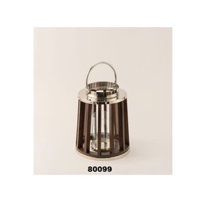 Gran oferta, candelabro de linterna de forma cuadrada de Metal dorado de alta calidad, soporte de linterna colgante para decoración de jardín y balcón de Hotel en casa - Product Image 2