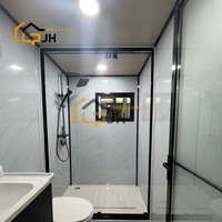 Maison conteneur modulaire préfabriquée extensible Hebei 20 pieds à double aile, portable et prête à l'emploi, pour bureau, chambre, atelier, extérieur