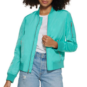 Chaqueta Bomber para mujer, buena chaqueta a prueba de viento, cálida para invierno, transpirable, de manga larga, chaqueta Bomber de ajuste relajado para mujer - Product Image 3
