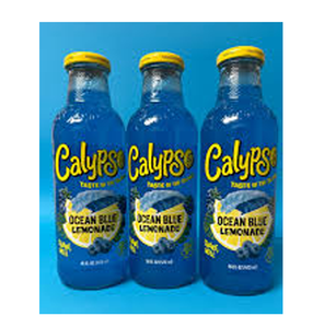 Limonada Calypso Ocean Blue 473ml, combinación de sabores a arándano, mora, frambuesa azul y limón, suministro al por mayor - Product Image 1