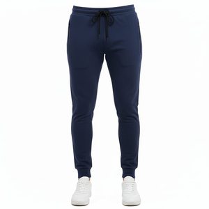 Men's Lightweight Distressed Casual Canvas <b>Slim</b> Fit <b>Joggers</b> Performance Sweatpants with Drawstring Closure - Product Image 4