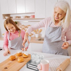 ที่ตั้งทรงกรวยไอศกรีมโลหะขนาดใหญ่แบบคลาสสิกสีเทาพร้อมการออกแบบที่หรูหราเหมาะสำหรับงานเลี้ยงวันเกิดและงานอีเว้นท์ - Product Image 2