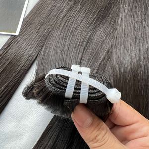 Extensions de Cheveux Humains Bruts de Qualité Supérieure, Lisses comme des Baguettes, Double Trame, Grade Premium, 8-40 Pouces, Fournisseurs de Cheveux Bruts Brésiliens - Product Image 4