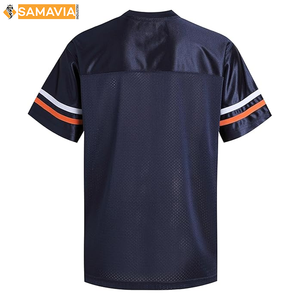SAMAVIA men's Jersey Football Shirt with Mesh Panels Custom Team Colors Breathable RTS Apparel - Product Image 2