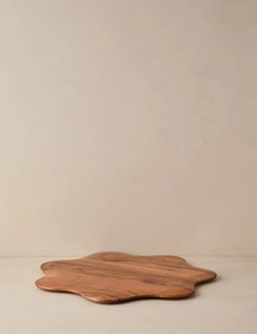 Wood Round Serving <b>Board</b>-Dishwasher Safe & Easy to Clean - Product Image 3