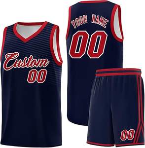 Uniforme de basket-ball à forte demande 2025 personnalisé OEM Sublimation Team Jersey & Shorts Pro Sportswear Fournisseur en gros en vrac - Product Image 2