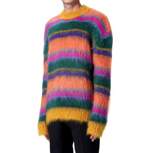 Pull confortable d'hiver en coton pour hommes, service OEM, vente en gros de pull personnalisé haut tendance coton respirant durable - Product Image 4