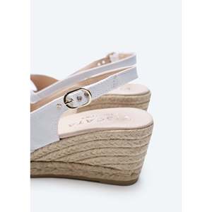 Sandali con zeppa in tela in edizione limitata Llansa - Product Image 3