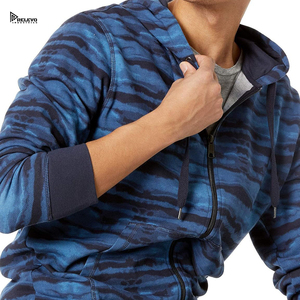 เสื้อสตรีทแวร์ผู้ชายสไตล์วินเทจ ย้อมสีแบบแอซิดวอช ผ้าฝ้าย 100% หนานุ่ม 2 ชิ้น ชุดเซ็ตเสื้อพูลโอเวอร์แบบซิป ทรงหลวมไหล่ตก สีพื้น - Product Image 6