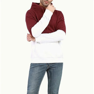 Sudadera con capucha y cremallera para hombre con logotipo personalizado, sudadera informal de moda deportiva de Hip Hop con cremallera de cara completa, sudaderas con capucha y cremallera completa con OEM - Product Image 6