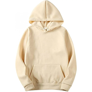 Venta al por mayor personalizado pulóver sudaderas con capucha Unisex manga larga sudadera de gran tamaño estilo sólido polar chándales algodón sudaderas con capucha masculinas - Product Image 4