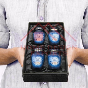 Conjunto de 4 urnas de cremación para cenizas de personas, recuerdo pequeño de palomas de la paz - Product Image 3