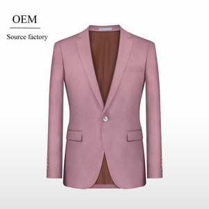 Manteau OEM de haute qualité pour hommes en vente Nouveau design Blazers à col montant pour hommes Blazers minces décontractés et respirants Vestes pour hommes Style - Product Image 5