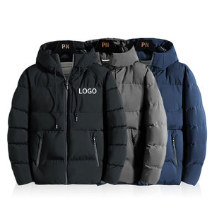 Modèle personnalisé hiver hommes veste 100% Polyester rempli bouffée coupe-vent bulle veste rue mode femmes doudoune - Product Image 4