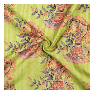Tissu polyester/coton imprimé numérique floral de haute qualité, léger, respirant, personnalisable, style et techniques américaines - Product Image 1
