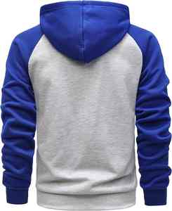 Sweat à capuche décontracté pour homme de qualité supérieure, en tissu 100 % coton pour l'hiver, respectueux de l'environnement, coupe ajustée et caractéristiques personnalisées pour un style au quotidien - Product Image 2