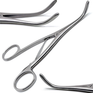 Pinces dilatatrices trachéales Trousseau en acier inoxydable, ensemble d'instruments chirurgicaux pour trachéotomie, outil médical manuel réutilisable - Product Image 1