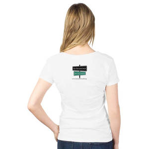 Camiseta de Mujer Cheetah Brothers, Talla XL, Cuello en V, Corte Ajustado, Transpirable, Estampado de Personajes, Impresión Digital, Diseño Simple, Corte Recortado - Product Image 2
