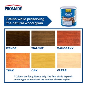 Customizable Outdoor Wood Protector, Water-Based Walnut Lasur, Solvent-Free, Matte Finish, OEM/Private, 4 L - Product Image 5