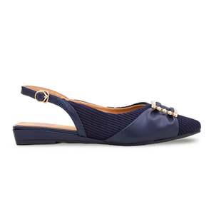 Azul WN5317, Sandalias de tacón de satén con espalda cruzada para mujer, correa de tobillo con cordones a la moda, punta estrecha para boda y fiesta, plantilla de PU - Product Image 3