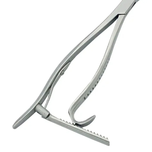 Pinzas de Acero Inoxidable para Sujeción de Huesos con Bloqueo de Trinquete, Instrumento Quirúrgico Ortopédico para Fijación Ósea y Cirugía Médica - Product Image 3