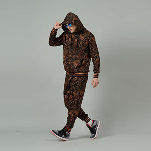 Sweat-shirt décontracté à capuche en polaire polyester tendance, sublimation, usine OEM, étiquette privée, streetwear tendance, toucher doux, séchage rapide - Product Image 2