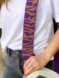 Sangles de sac à main en perles de graines brodées de luxe faites à la main, réglables, personnalisables en longueur en pouces, sangles de ceinture pour femmes et filles - Product Image 5