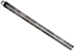 Bastone per tende dritto allungabile bianco da 125 a 220 cm. (Mirtak B-57211) (Confezione blister) - Product Image 1