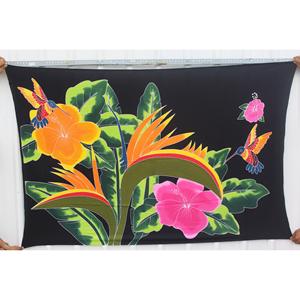 Sarongs Pareo Hawaïens Peints à la Main en Rayonne de Qualité Supérieure 100% Vêtements de Plage en Gros Personnalisés Îles du Pacifique Asie HPMU012-02-200 - Product Image 1