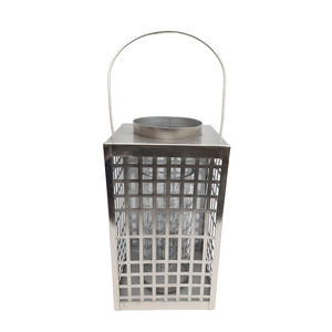 Linterna de vela de Metal con acabado dorado de diseño clásico hecha a mano a granel para el hogar y el jardín decoración de iluminación de Navidad - Product Image 6