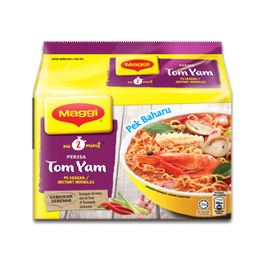Magg I 2-Minn บะหมี่กึ่งสำเร็จรูป Tom Yam ขนาด80กรัม X 5S x 12 pkts - Product Image 1