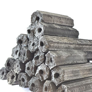 Meilleur prix briquette de barbecue hexagonale en bois dur 6 heures de sciure de bois sans fumée pour la cuisine en plein air - Product Image 1