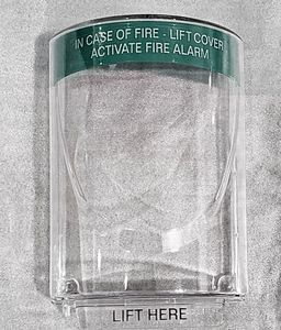 Customizable Fashionable Transparent Manual Call Point Cover Home Usage <b>Fire</b> <b>Alarm</b> Door Sensor with Service Available in India - Product Image 4