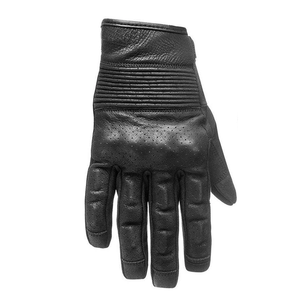Guantes de moto de cuero genuino personalizados de invierno negro para Unisex-Ropa de carreras de automóviles impermeable y transpirable - Product Image 2