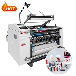 China Cheap Full Automatic High Speed <b>Roll</b> To <b>Roll</b> Thermal <b>Paper</b> Slitting And Rewinding Machine - Product Image 1
