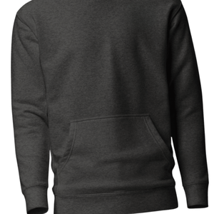 Dark <b>Grey</b> Pullover Hoodie Unisex Cotton Fleece Plain Hooded <b>Sweatshirt</b> Winter Warm Casual Streetwear Regular Fit Wholesale Bulk - Product Image 4