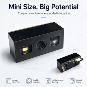 Módulo de Escaneo de Códigos de Barras Integrado TOTINFO OEM 1D/2D QR con Interfaz UART USB E4700 - Product Image 2
